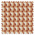 Swatch of Blocks Paprika/Bark/Bleached Coral