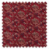 Swatch of Artichoke Velvet Barbed Berry