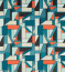 Beton Pimento Fabric by Scion