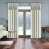 Curtains Dupion Faux Silk Cloud