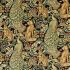 Forest Velvet Charcoal Fabric by Morris & Co