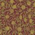 Fruit Weave Crimson/Thyme Fabric by Morris & Co