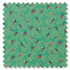 Swatch of Green Birds Velvet by Sara Miller