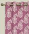 Eyelet Curtains Harriot Mulberry