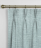 Pinch Pleat Curtains Henley Aqua