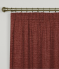 Pencil Pleat Curtains Henley Cinnabar