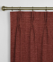 Pinch Pleat Curtains Henley Cinnabar