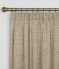 Henley Latte Pencil Pleat Curtains