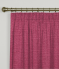 Pencil Pleat Curtains Henley Raspberry