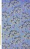 Hummingbird Velvet Cornflower Blue Fabric by Sara Miller