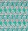Kennet Aqua/Pink Fabric by Morris & Co