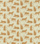 Lionel Ginger Fabric by Scion