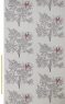 Love Birds Velvet Pale Grey Fabric by Sara Miller