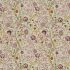 Mary Isobel Wine/Linen Fabric by Morris & Co