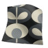 Orla Kiely Oval Flower Cool Grey Swatch