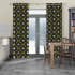 Curtains Orla Kiely Spot Flower Seagrass