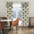 Curtains Orla Kiely Striped Petal Orange