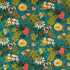 Passiflora Outdoor Kingfisher Fabric by Clarke And Clarke