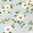 Poets Rose Scotch Grey Fabric by Sanderson