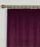 Pencil Pleat Curtains Pulse Velvet Claret