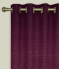 Eyelet Curtains Pulse Velvet Claret