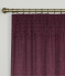 Pencil Pleat Curtains Pulse Velvet Crimson