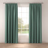 Curtains in Rowan Azure by Belfield Home