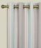 Eyelet Curtains Sail Stripe Mineral