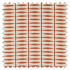 Swatch of Shibori Chilli Linen by Scion