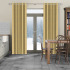 Curtains in Silva Ochre
