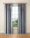 Made To Measure Curtains Stamford Stripe Denim A