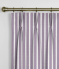 Pinch Pleat Curtains Stowe Stripe Lavender