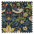 Swatch of Strawberry Thief Navy by William Morris