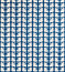 Swim Swam Swan Denim Fabric by Scion