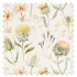 Swatch of Thistle Garden Ochre/Olive