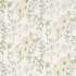 Wild Angelica Silver/Spring Leaf Fabric by Sanderson