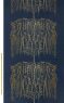 Willow Tree Velvet Navy Fabric by Sara Miller