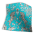 Made To Measure Roman Blinds Kruger Teal Velvet Swatch
