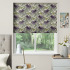 Electric Roman Blind in Art Deco Amethyst