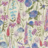 Florabunda Bluebell Ecru Fabric