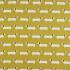 Made To Measure Curtains Hound Dog Ochre Flat Image