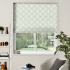 Electric Roman Blind in Great Oak Duckegg