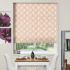 Electric Roman Blind in Great Oak Rose