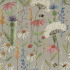 Hermione Silver Fabric