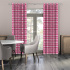 Made To Measure Curtains Lazza Cerise