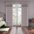 Curtains in Leaf Vine Rouge