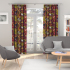 Made To Measure Curtains Rainforest Cranberry