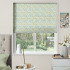 Roman Blind in Leaf Vine Jade