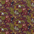 Made To Measure Roman Blinds Rainforest Cranberry Flat Image