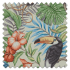 Roman Blinds Rainforest Papaya Fabric Sample